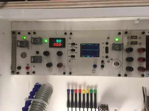 Test equipment panel
