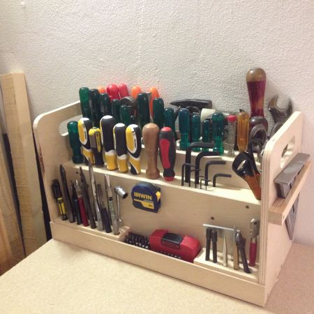 finished tool caddy 